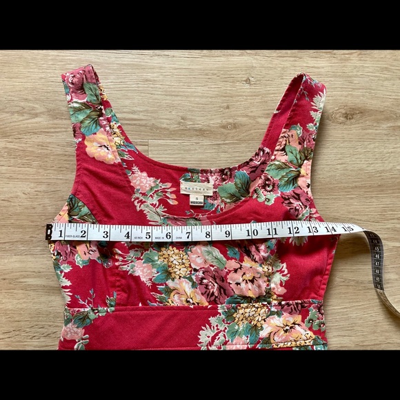 A-Line Floral Midi Dress - Picture 10 of 16